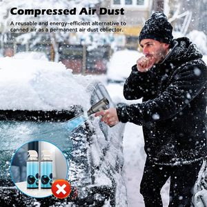 Mini Air Blower 110000 vòng/phút xách tay không dây có thể sạc lại Đa-Chức năng bàn phím máy tính làm sạch không khí Khăn lau bụi máy bay phản lực Blower Turbo Fan - Product Image 5