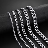 Collier ras du cou punk pour hommes et femmes, bijoux tendance, chaîne en acier inoxydable 316L, forme papillon, couleur noir, or, argent, maille gourmette