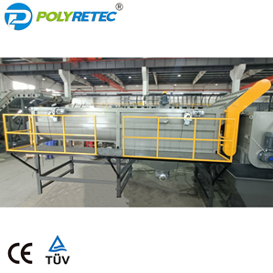 Machine de recyclage de sacs tissés en <span class=keywords><strong>polypropylène</strong></span> blanc POLYTEC PP Machine à laver flottante à friction pour broyage de films agricoles gaspillés - Product Image 5