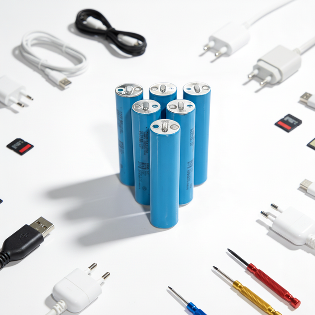 Rechargeable High Discharge Grade 12.8Ah 3.2V Cylindrical Lithium Iron Phosphate LiFePO4 Battery Cell with 1000 Cycles