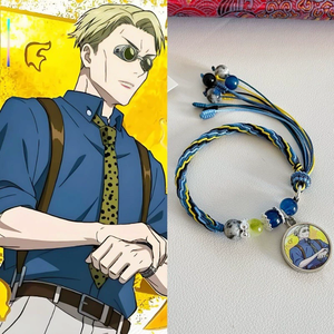 Hot New Style Trendy Designs Fashion <b>Beaded</b> Bracelets Satoru Gojo Anime Woven Bracelet for Women Anime Logo Hand Made Bracelet - Product Image 5