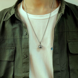 Mode Pria Baja Nirkarat Kobe <span class=keywords><strong>24</strong></span> Kalung Bintang Basket Mamba Hitam Liontin Kalung Memorial Souvenir Kalung - Product Image 3
