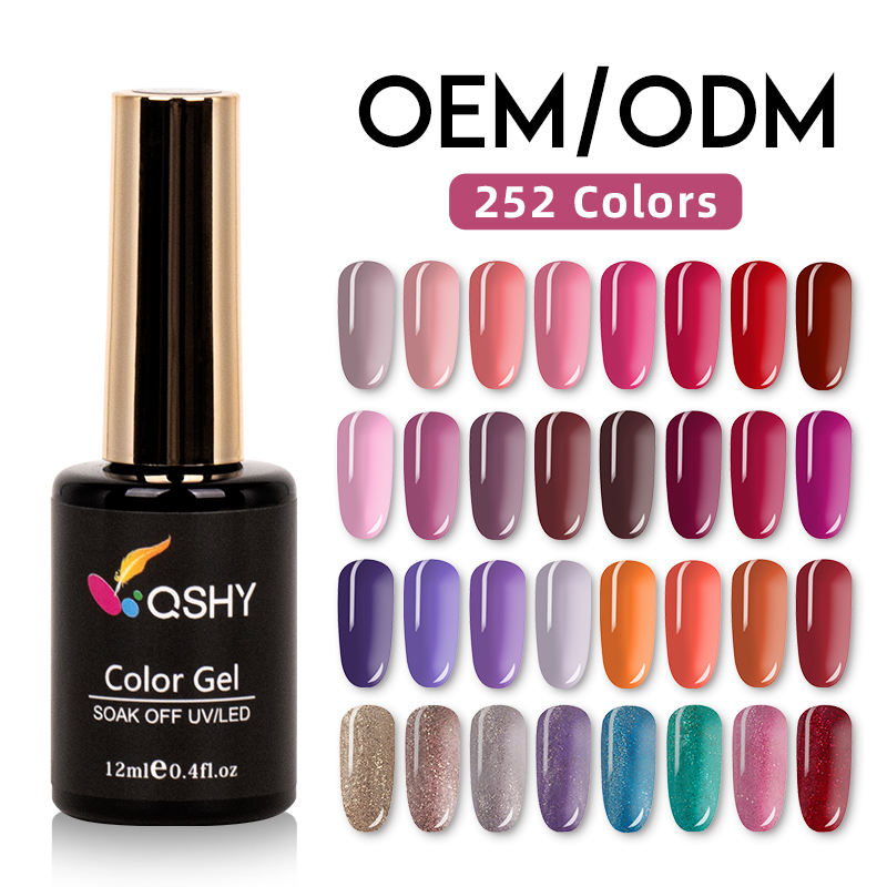 QSHY Custom Logo UV Gel Nail