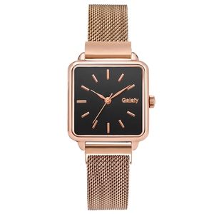 <strong>Magnetic</strong> Buckle Quartz Watch Diamond Jewelry Lady Watch Set Bracelet Necklace <strong>Earrings</strong> Ring Watch Set for Women Gift Set CD094 - Product Image 5
