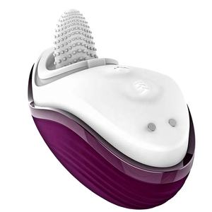 Oral Sucking Vibrator Klitoris Stimulator für Frauen mit Heiz funktion Zunge und Nippel Sauger Vibrierendes Sexspielzeug - Product Image 3
