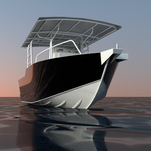เรืออลูมิเนียมสำหรับตกปลาและพักผ่อน ปี 2022 พร้อมหลังคาบิมินี่ ขาย - Product Image 4