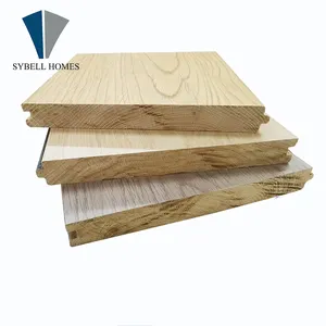 Contoh Gratis Kayu Pra-jadi Lantai Kayu Solid Lantai Kayu Oak Solid