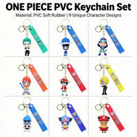 Groothandel anime Stichi sleutelhanger van PVC, populaire rugzak hanger, geschikt als cadeau of prijs.