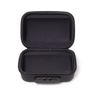 Vente en gros d'usine, étui rigide en EVA personnalisé en tissu PU imperméable de luxe avec serrure - Product Image 2