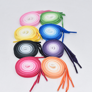 Lacets dégradés Lacets couleur bonbon plats néon arc-en-ciel Lacets <span class=keywords><strong>lacet</strong></span> - Product Image 4