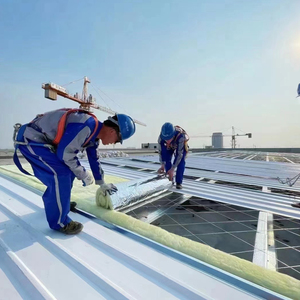ฉนวนกันความร้อนไฟเบอร์กลาสแบบม้วน ASTM E84 R21 หนา 6 นิ้ว สำหรับอเมริกา เป็นมิตรกับสิ่งแวดล้อม ทนไฟ ปราศจากฟอร์มาลดีไฮด์ - Product Image 6