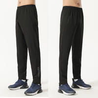 Directo de fábrica para Trail Running con bolsillos dobles con cremallera Pantalones de chándal híbridos
