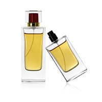 Échantillon Gratuit - Flacons de Parfum en Verre Carrés à Parois Épaisses de 30ml, 50ml, 100ml avec Bouchons ABS de Qualité pour le Voyage