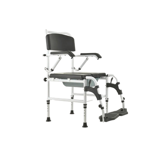 Sedia a Rotelle Manuale Ultraleggera Personalizzabile e Allargata per Disabili, Anziani e Persone con Ictus, per Casa, Ospedale e Viaggi - Product Image 1