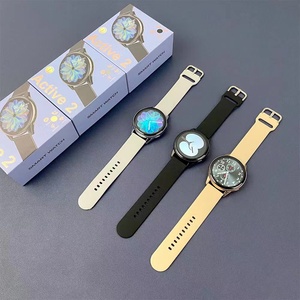 2024 nuovi arrivi a buon mercato orologio intelligente rotondo attivo <span class=keywords><strong>2</strong></span> T2 PRO 1.28 pollici schermo OEM ODM Logo personalizzato looj inteligente smartwatch - Product Image 4