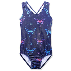 Nouvelle Arrivée Danse <span class=keywords><strong>Ballet</strong></span> Dos <span class=keywords><strong>Nu</strong></span> En Nylon Spandex Costume de Danse Robe Filles - Product Image 5