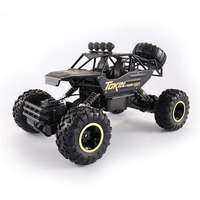 Voiture Télécommandée 4x4 RC en Alliage Plastique 1:12 1:16 avec Lumières LED 2.4G Buggy Tout-Terrain Garçons Jouets pour Enfants