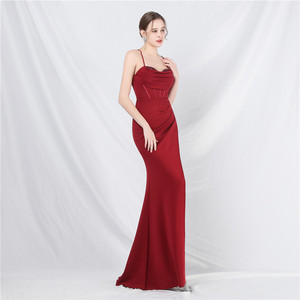 31630 #   Vestido <span class=keywords><strong>de</strong></span> Noche <span class=keywords><strong>de</strong></span> Alta Gama con Tirantes, Estilo Bandeau, con Cuentas Artesanales <span class=keywords><strong>de</strong></span> Alta Costura y Diseño <span class=keywords><strong>de</strong></span> Espina <span class=keywords><strong>de</strong></span> Pescado - Product Image 4
