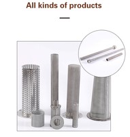 Diskus Jaring Sinter Baja Tahan Karat 304/316 Multi-Layer Filter Disc Silencer Filter Flame Arrester Mesh 1 Tahun