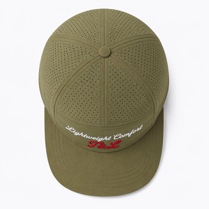 Wholesale Custom Logo Embossed 5 Panel Faux Suede Mesh Outdoor Luxury <b>Vintage</b> <b>Cap</b> Manufacturer - Product Image 6