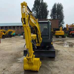 Mini-excavatrice d'occasion YANMAR VIO55 de 5 tonnes du Japon, matériel de terrassement en stock - Product Image 2