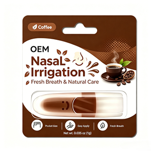 Inhalador Nasal de Menta de Bolsillo, Barra Nasal de Cuidado Natural para un Aliento Fresco, Alivia la Fatiga y la Congestión Nasal - Product Image 2