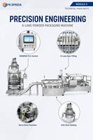 Ligne de conditionnement automatique multi-voies pour sachets avec scellage arrière et cartonnage pour le café, le lait, les protéines, le matcha, les épices, les poudres