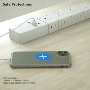 <span class=keywords><strong>Regleta</strong></span> <span class=keywords><strong>inteligente</strong></span> con 4 puertos de carga Usb para Alexa y google Home, <span class=keywords><strong>regleta</strong></span> <span class=keywords><strong>inteligente</strong></span> Universal con Wifi para viaje, 2022 - Product Image 5
