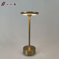 LED מחקר שולחן מנורת מלון מנורת Creative אלומיניום דקורטיבי אלחוטי נטענת מסעדה אלומיניום AC 3.7V מודרני 80 70