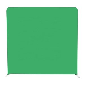 Fondale per Photobooth in Tessuto Tensionato 8x8 Piedi, Cornice per Sfondo per Feste (Un Lato Verde + Un Lato Nero) - Product Image 2