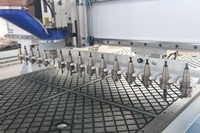 Nidification ATC 1325-A-T routeur CNC centres d'usinage avec armoire meubles CNC routeur de gravure pour le travail du bois