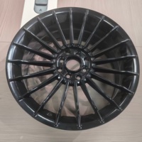 Rines de Aleación de Aluminio Forjado de Alta Calidad, Nuevo Diseño, 17 Pulgadas, Negro Brillante, ET 30mm, Ajuste Universal, 1 Año de Garantía
