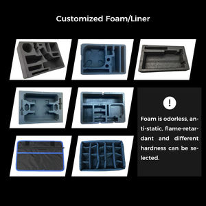 กล่องใส่การ์ดสำหรับเล่นกีฬามีแผ่นพื้น4แถวทำจากอะลูมิเนียมสีดำ - Product Image 6