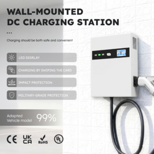Stazione di Ricarica per Auto Elettriche NTO a Parete, Interfaccia Standard 20KW GBT, Caricatore DC Wallbox - Product Image 5