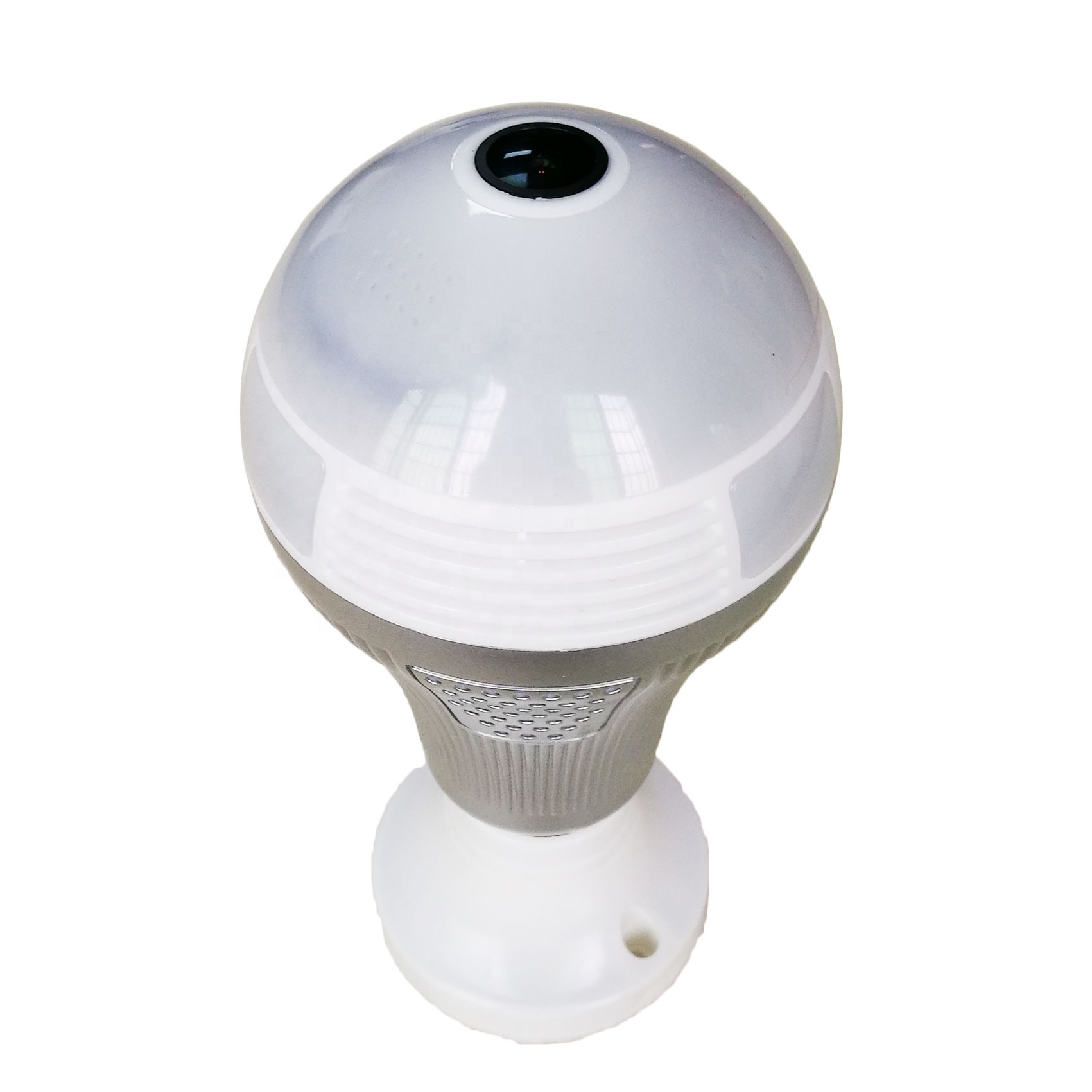 Maison de sécurité 3.0mp WIFI Ampoule 360 degrés Panoramique VR Caméra DE VIDÉOSURVEILLANCE