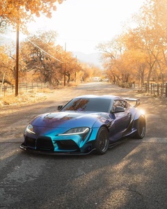 ชุดแต่งคาร์บอนไฟเบอร์สไตล์ DE สำหรับ Toyota Supra ประกอบด้วยลิ้นหน้า สเกิร์ตข้าง ดิฟฟิวเซอร์ สปอยเลอร์ ซุ้มล้อ ชุดแต่งไวด์บอดี้ อัพเกรดใหม่ - Product Image 2