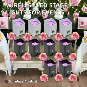 Étanche à la lumière du soleil <span class=keywords><strong>Sova</strong></span> Stand Uv Uplight Uplights Par Supply 6x18w Cob Can Powered Mini Batterie Ampoule - Product Image 2