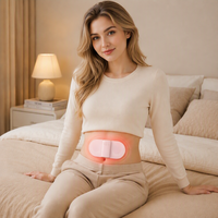 Appareil de massage musculaire sans fil personnalisable avec fonction chauffante, appareil TENS professionnel pour soulager les douleurs menstruelles