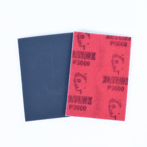 Sponge Sandpaper P2000 Rectangle Fleece Backed For Automotive <b>Plastics</b> Hardware Furniture <b>Polishing</b> - Product Image 1