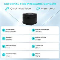 Système de surveillance de la pression des pneus numérique TPMS Toyota WILL VI Fortuner avec capteur intégré pour la température des pneus de course automobile