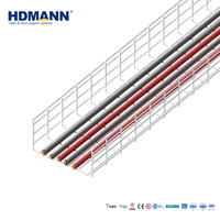 Hdmann Panier de câblage en fil électrogalvanisé léger certifié IEC pour la distribution de câbles aériens en milieu hospitalier