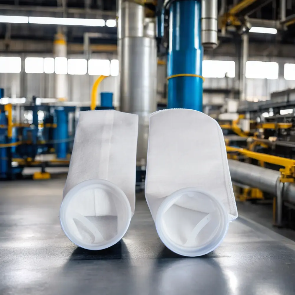 Su filtration syonu için PP PE PTFE filtre çorap 0.2/5/10/100 mikron polipropilen sıvı filtre torbaları
