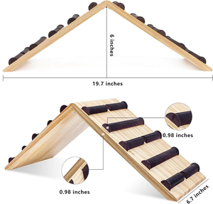 Puente <span class=keywords><strong>de</strong></span> madera pura rampa <span class=keywords><strong>de</strong></span> madera juguete <span class=keywords><strong>de</strong></span> entrenamiento adecuado para <span class=keywords><strong>pollitos</strong></span> conejos conejillos <span class=keywords><strong>de</strong></span> indias - Product Image 2