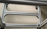 Profilé de rail de guidage industriel en alliage d'aluminium série 6000, norme nationale GB2080G, pour applications de portes et fenêtres, petit support