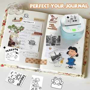 Jiuyin Handheld <b>for</b> Sticker Labels <b>for</b> Thermal Printer 57mm Paper 203dpi 1300mAh Battery 1-Year Warranty in Stock - Product Image 3