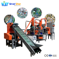 Usine de recyclage de PCB de qualité supérieure, ligne de production de recyclage de PCB électroniques usagés, système de recyclage de PCB usagés 200-300 kg/h