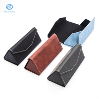 Étui à lunettes pliable fait main, très vendu, doublure en tissu doux, anti-rayures, portable, fin et léger, boîte de rangement pour lunettes de soleil