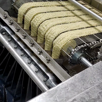 Chaîne de production frite Offre Spéciale automatique de nouille instantanée/nouille instantanée faisant la machine