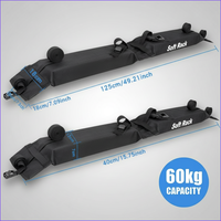 Portaequipajes Universal para Techo de Coche, de Tela Oxford 600D, para Tablas de Surf, Kayaks, Canoas, Escaleras, con Capacidad de Carga de 60 kg