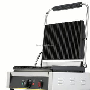 Grill panini électrique professionnel, presse à panini, machine à sandwich, grill de contact à plaque unique - Product Image 3